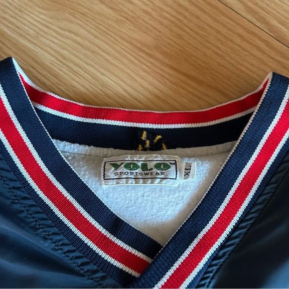 Vintage USA Softball 90s Bomber Sportswear Jacket XL - Picture 3 of 10